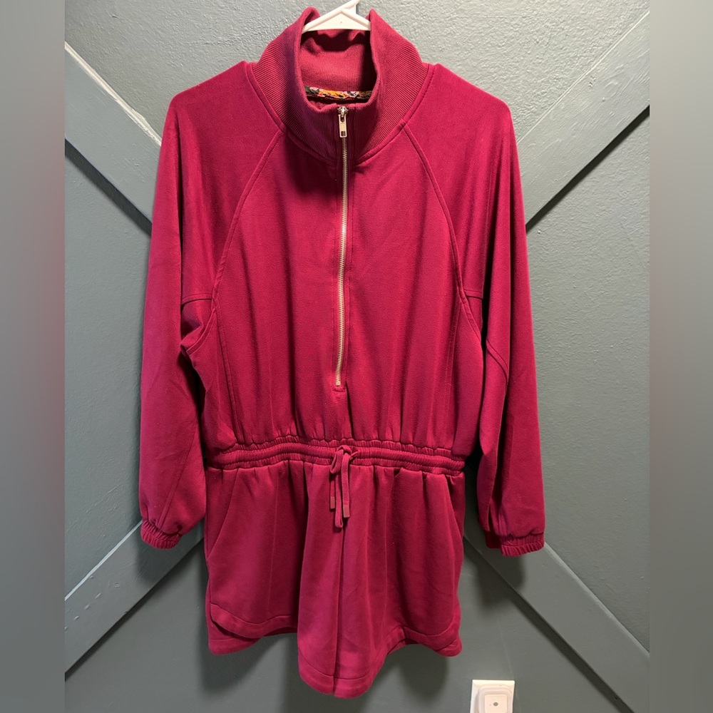 Umgee Women’s Burgundy Romper